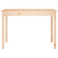 Eettafel 110x55x75 cm massief grenenhout 3