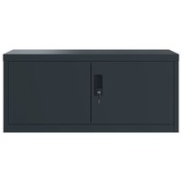 Archiefkast 90x40x220 cm staal antracietkleurig 4
