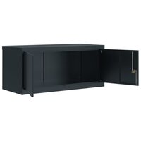 Archiefkast 90x40x220 cm staal antracietkleurig 5