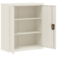 Archiefkast 90x40x105 cm staal wit 4
