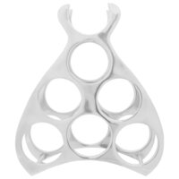 Wijnrek Zilver 38 x 33 x 13 cm Aluminium 2