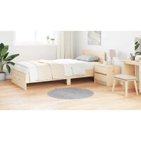 Tapijt Grijs 90 x 90 cm Polypropyleen 4