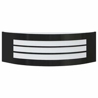 Buitenwandlamp Zwart 32 x 10 x 10 cm Roestvrij staal 3