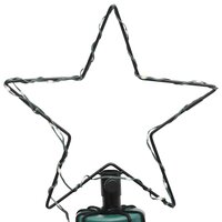 Kegelkerstboom 108 LED&amp;apos;s 70x180 cm warmwit 6