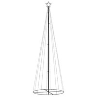 Kegelkerstboom 310 LED&amp;apos;s 100x300 cm warmwit 3