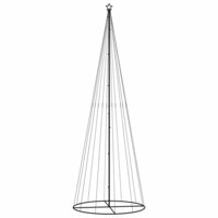 Kegelkerstboom 732 LED&amp;apos;s warmwit 160x500 cm 3