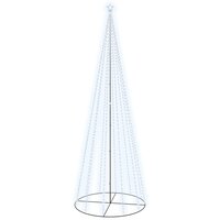 Kegelkerstboom 732 LED&amp;apos;s koudwit 160x500 cm 2