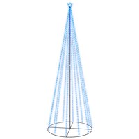 Kegelkerstboom 732 LED&amp;apos;s blauw 160x500 cm 2