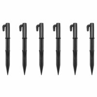 Kerstboom met grondpin 108 LED&amp;apos;s meerkleurig 180 cm 8