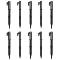 Kerstboom met grondpin 310 LED&amp;apos;s meerkleurig 300 cm 8