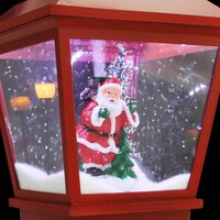 Sokkellamp met kerstman LED 64 cm 6