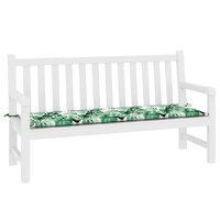 Tuinbank Kussen Floral Groen 150 x 50 x 4 cm Oxford stof 3