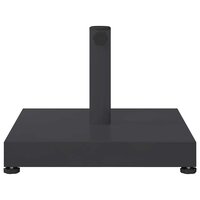 Buiten Parasolvoet Donkergrijs 45 x 45 x 31.5 cm Staal, Beton 4