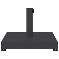 Buiten Parasolvoet Donkergrijs 45 x 45 x 31.5 cm Staal, Beton 5