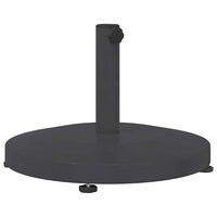 Buiten Parasolvoet Donkergrijs 48 x 48 x 32 cm Staal, Beton 2