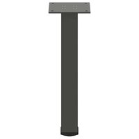 Salontafelpoten 4 st 30-32 cm staal antraciet 6