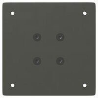 Salontafelpoten 4 st 42 cm staal antraciet 7