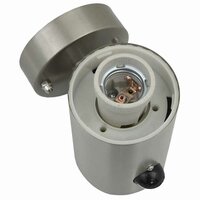 Buiten Wandlampen met Sensor - 2 Stuks - Zilver Roestvrij Staal IP44 8