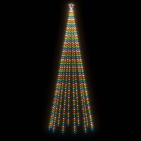 Kerstboom met grondpin 732 LED&amp;apos;s meerkleurig 500 cm 4