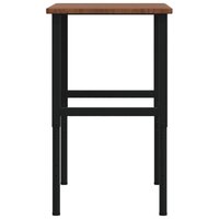 Werkbank rechthoek 100x60x(71,5-98) cm eikenhout donkerbruin 6