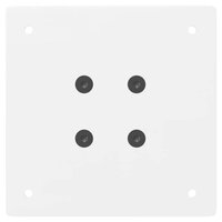 Salontafelpoten 4 st 30 cm staal wit 6