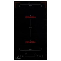 Inductiekookplaat Flexizone 2 kookzones aanraakbediening 3500 W 3