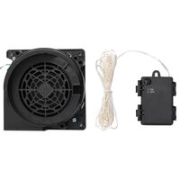 Kerstman met LED-verlichting opblaasbaar 370 cm 8