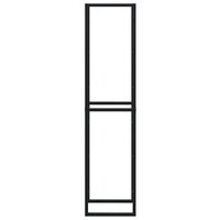 Haardhoutrek 50x30x209 cm staal zwart 5