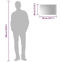 Badkamerspiegel LED 50x30 cm 6