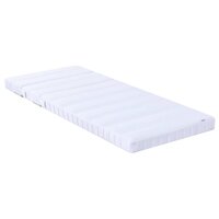 Schuimmatras Wit 80 x 200 cm Stof 2