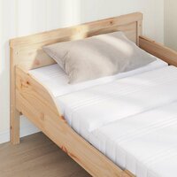 Schuimmatras Wit 80 x 200 cm Stof 3