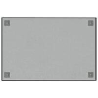 Magneetbord wandgemonteerd 60x40 cm&nbsp;gehard glas zwart 4