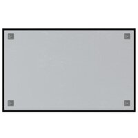 Magneetbord voor aan de wand 80x50 cm gehard glas zwart 4