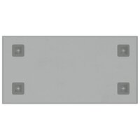 Magneetbord voor aan de wand 40x20 cm gehard glas wit 4