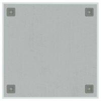 Wandmagneetbord 40x40 cm gehard glas wit 4