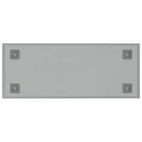 Magneetbord voor aan de wand 50x20 cm gehard glas wit 4