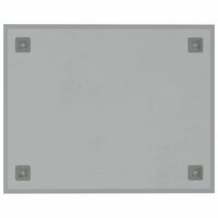 Magneetbord voor aan de wand 50x40 cm gehard glas wit 4