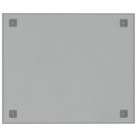 Magneetbord voor aan de wand 60x50 cm gehard glas wit 4