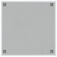 Wandmagneetbord 60x60 cm gehard glas wit 4
