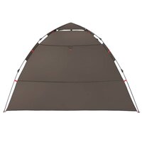 Tent 4-persoons snelontgrendeling bruin 7