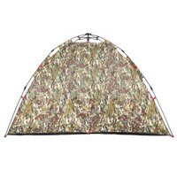 Tent 4-persoons snelontgrendeling camouflage 7