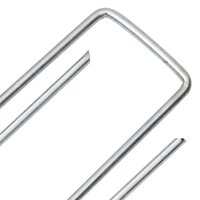 Grondharingen 25 st U-vormig 15x3,5 cm gegalvaniseerd staal 4