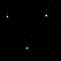 Kerstnetverlichting 306 LED&amp;apos;s binnen en buiten 3x3 m koudwit 5