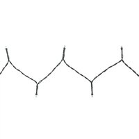 Kerstboomverlichting met 180 LED&amp;apos;s koudwit net 180 cm 5