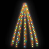 Kerstboomverlichting met 250 LED&amp;apos;s meerkleurig net 250 cm 4