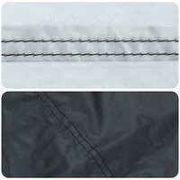 Tuinbankhoes Zwart 220 x 100 x 89 cm 210D oxford stof 7