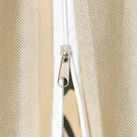 Plantenhoezen met ritssluiting 2 st 70 g/m&sup2; 1,2x1,8 m 8