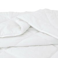 All-season dekbed met kussen 2 pcs Wit 140 x 220 cm Microfibre 8