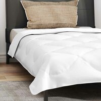 All-season dekbed met kussen 2 pcs Wit 140 x 220 cm Microfibre 7