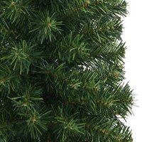 Kunstkerstboom met standaard smal 180 cm PVC groen 5